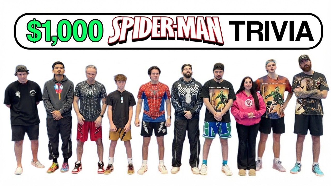 10 Fans vs $1,000 Spider-Man Trivia (Tobey Maguire Edition)