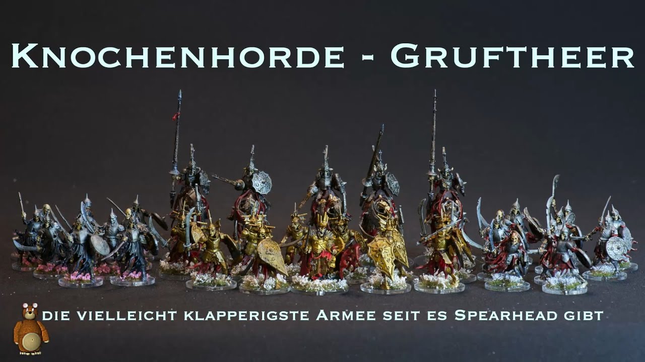 Knochenhorde oder die vielleicht klapperigste Armee seit es Spearhead für Age of Sigmar gibt.