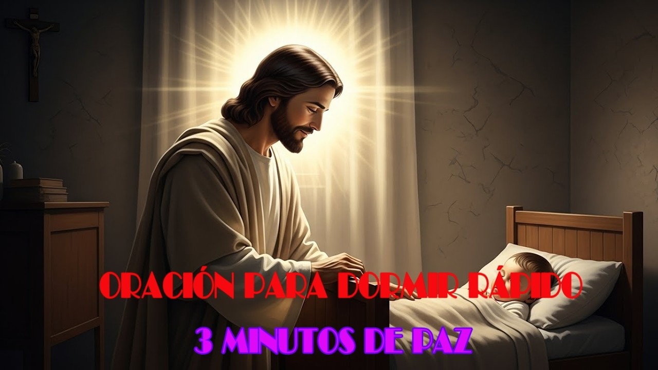 [4K] ORACIÓN PARA DORMIR RÁPIDO — 3 MINUTOS DE PAZ