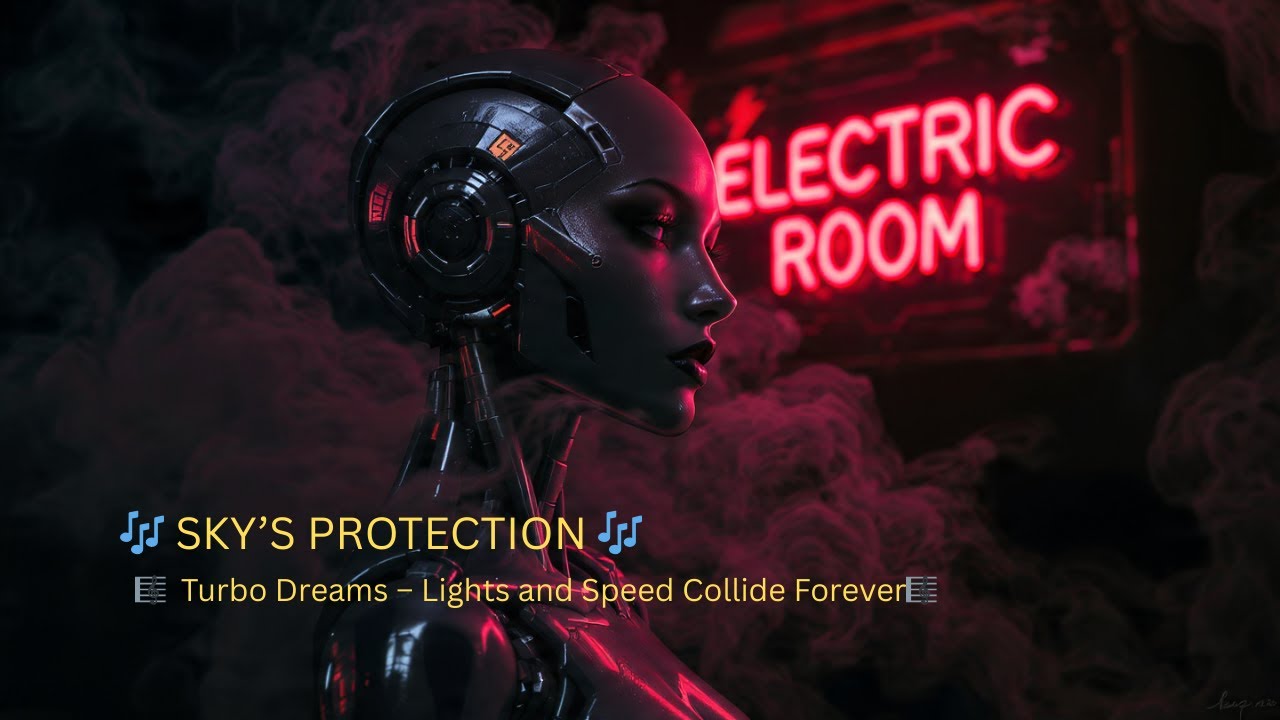 Sky’s Protection |Turbo Dreams | Lights and Speed Collide Forever #EDM #RacingVibes #CyberSoul #Neon