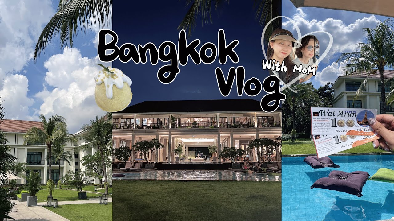 [Bangkok Vlog]🇹🇭방콕 브이로그ㅣ엄마랑 첫 여행ㅣ칼튼 호텔, 유사톤 호텔ㅣ터미널21, 아이콘 시암, 팁싸마이, 해브어지드