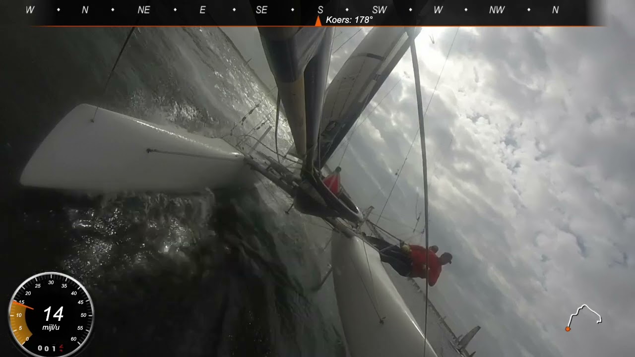 Ronde om Texel 2024 F18 Nacra Infusion Klaaijsen / Groeneveld