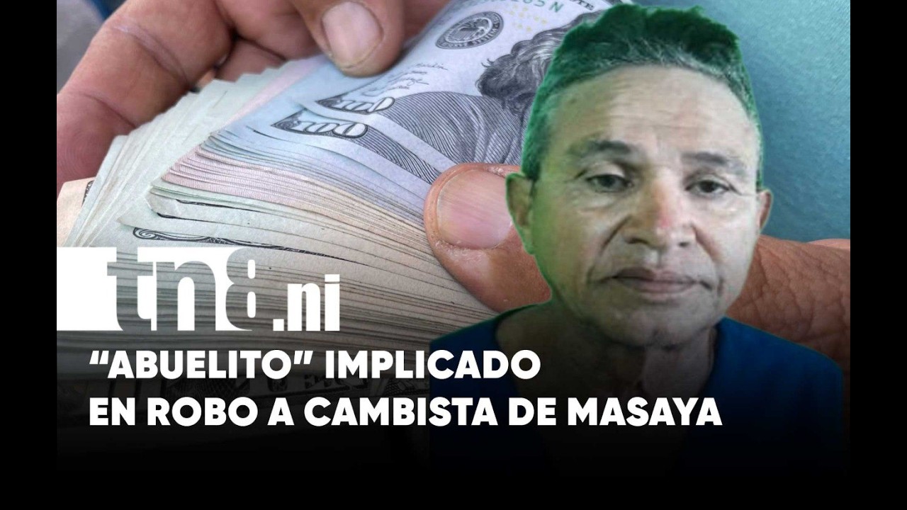 Capturan a adulto mayor acusado de asaltar a cambista en Masaya
