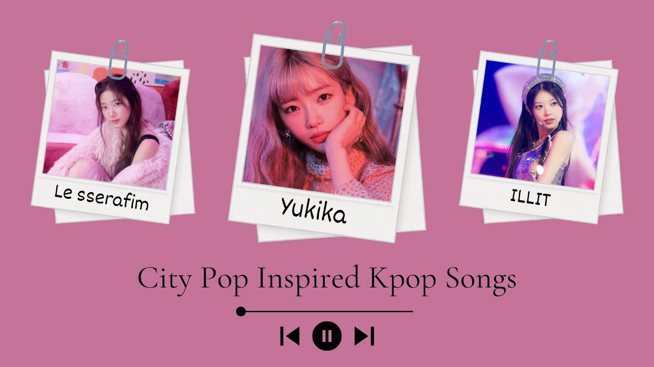 City Pop Inspired Kpop Songs || 3h Playlist