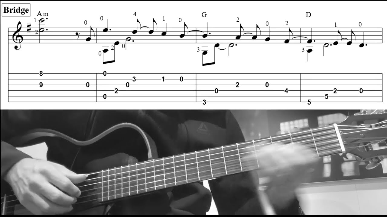 All Of Me  - Guitar Solo (Score&TAB) | Alejandro Marin