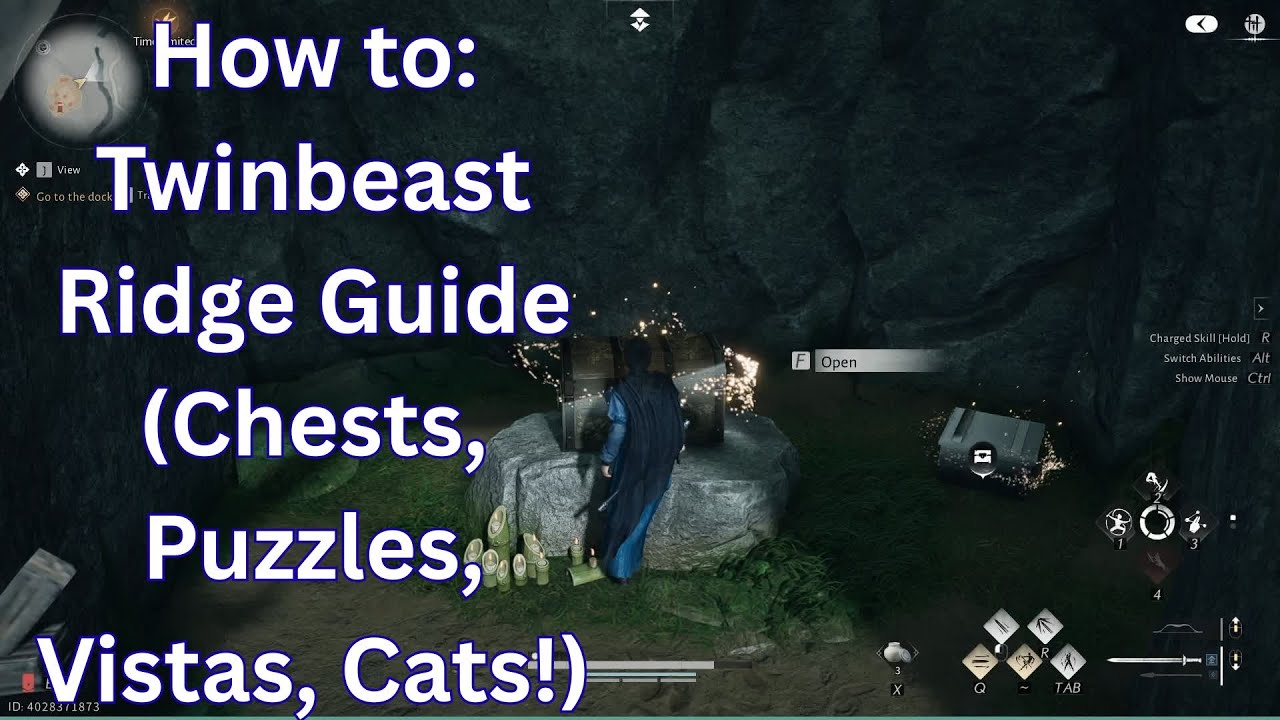 How to Twinbeast Ridge Guide (Chests, Puzzles, Vistas, Cats!) Where Winds Meet