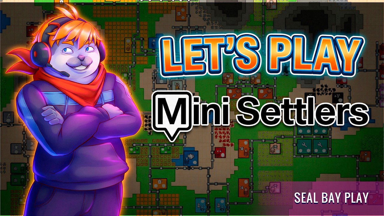 Минималистичный градострой! ► Mini Settlers