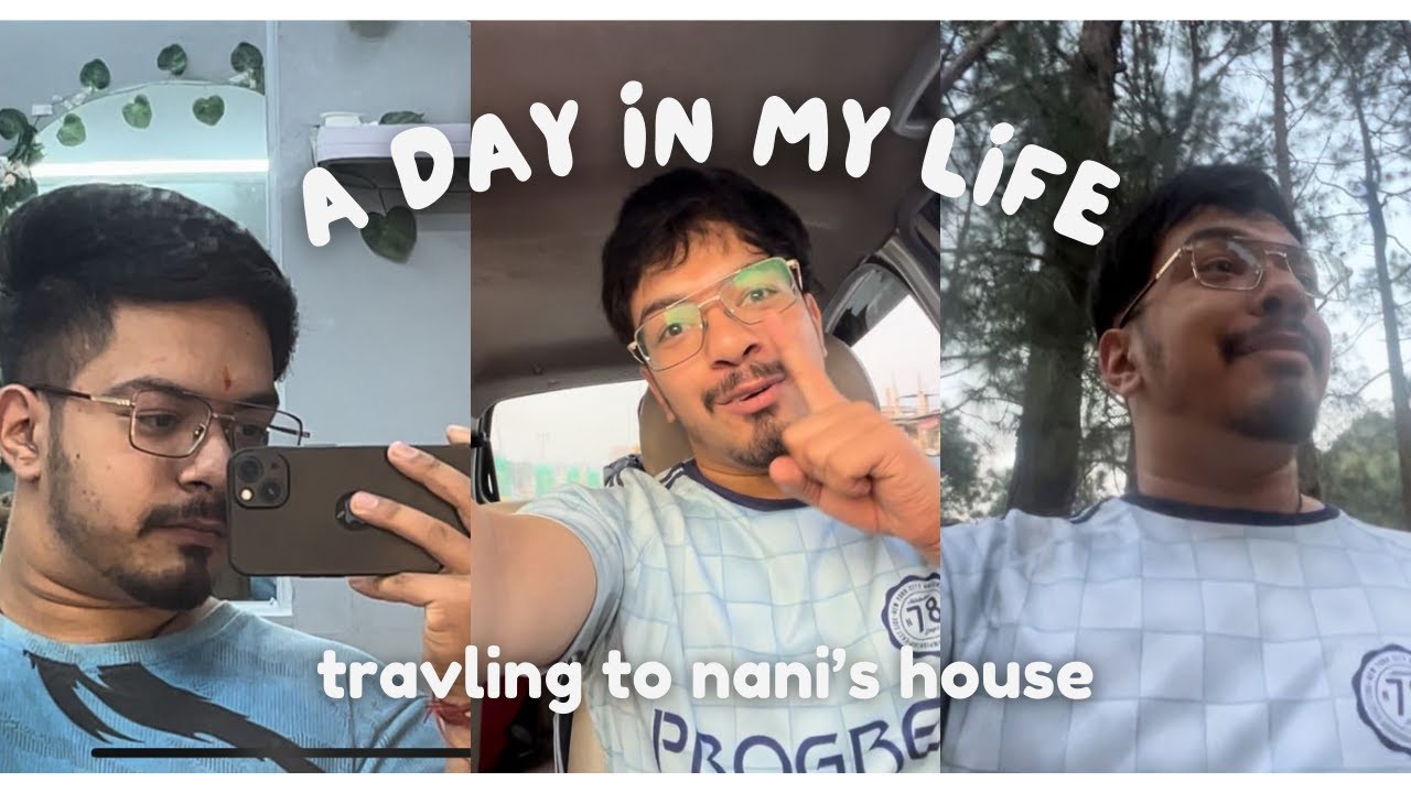 Travling to Nani's house | ye kya ho gya car crash | @dheerajjsharmaa