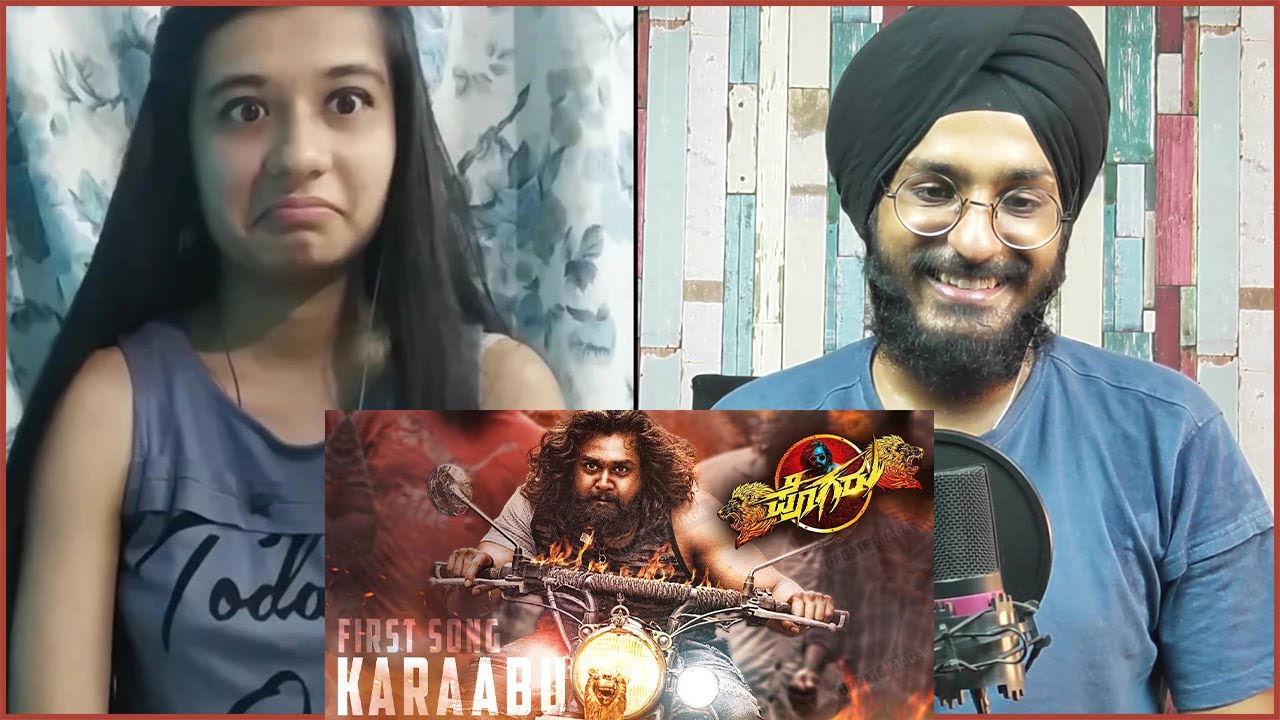 Karabuu Song Reaction | Pogaru | Dhruva Sarja | Rashmika Mandanna | MASS🔥🔥🔥
