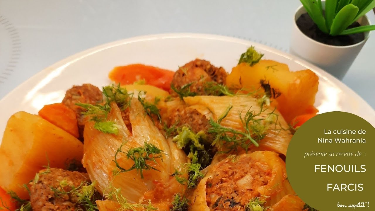 Recette de mes fenouils farcis ! trop trop bon ! #marga