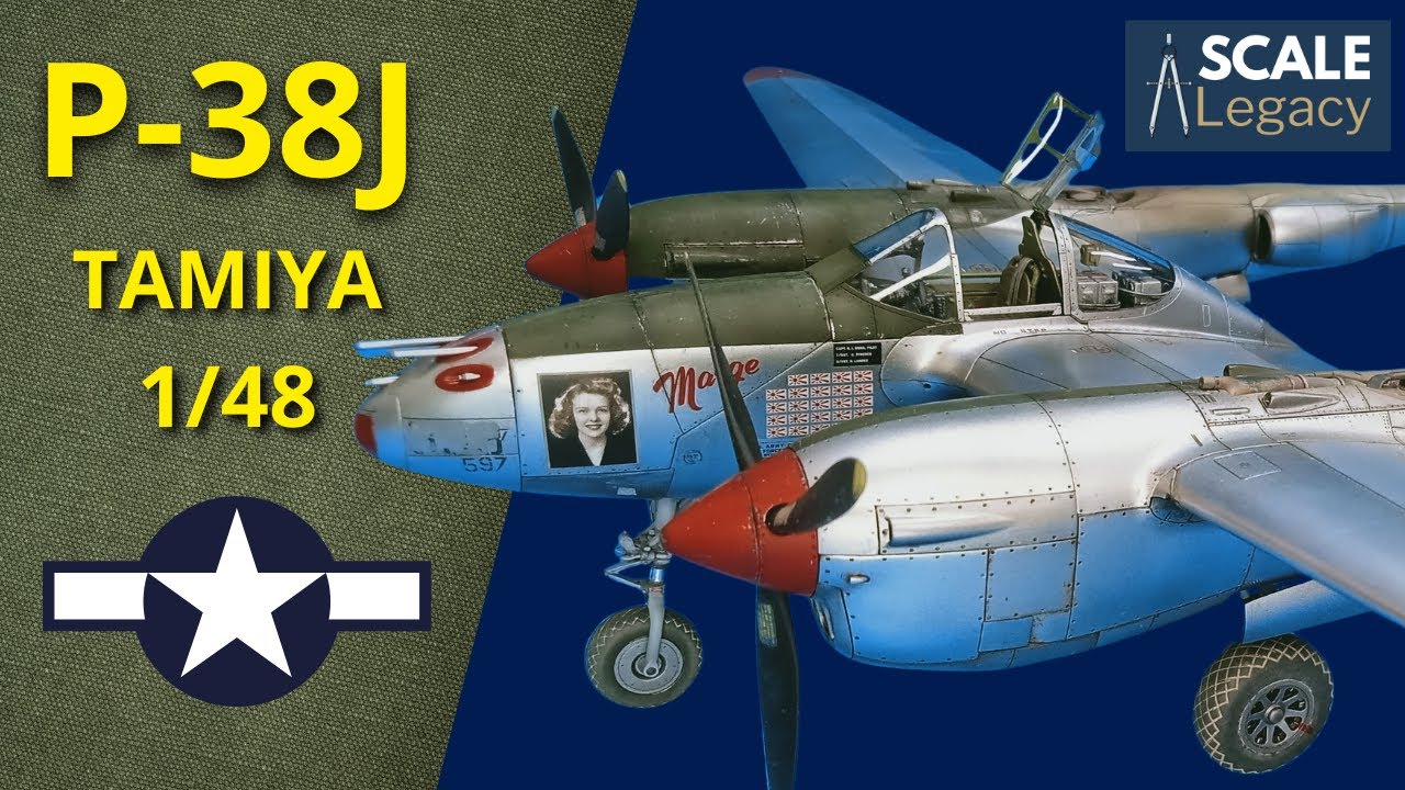 P-38J Lightning Tamiya 1/48 – Richard Bong’s “Marge”