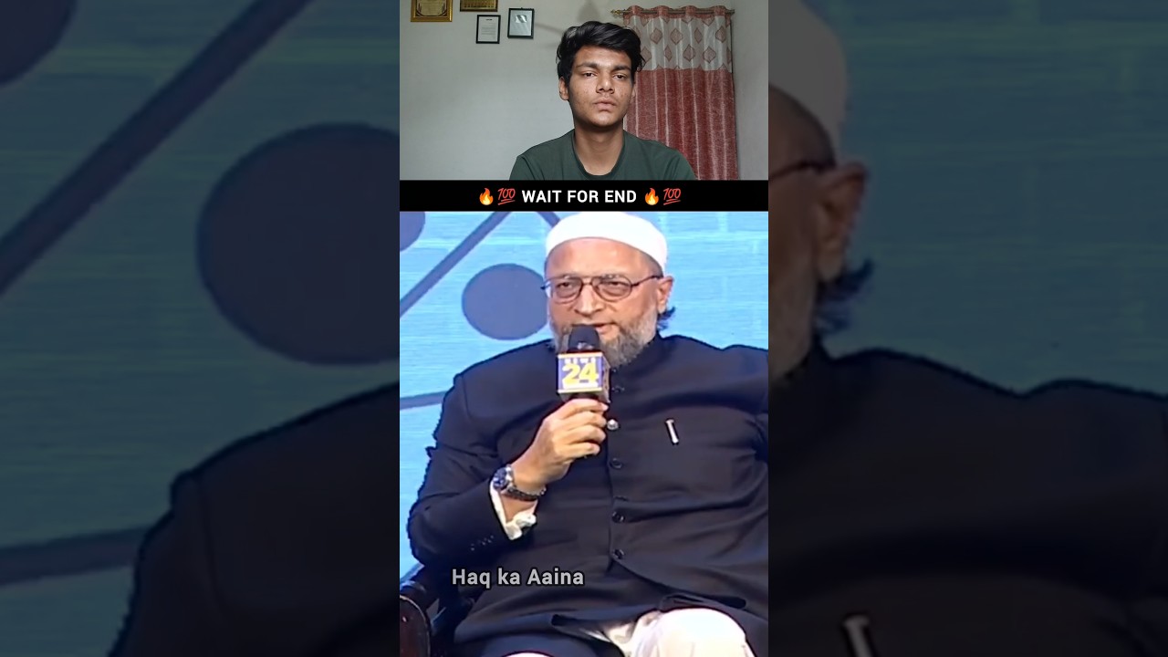 Asduddin Owaisi Mandir Jaate Hain? 🤔 Suniye Unka Jawab 🔥💯| #bjp #owaisi #viral #shorts