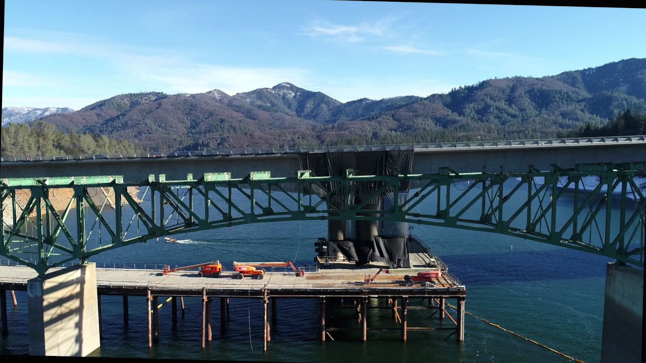 antlers bridge test flight before demolition for color modes