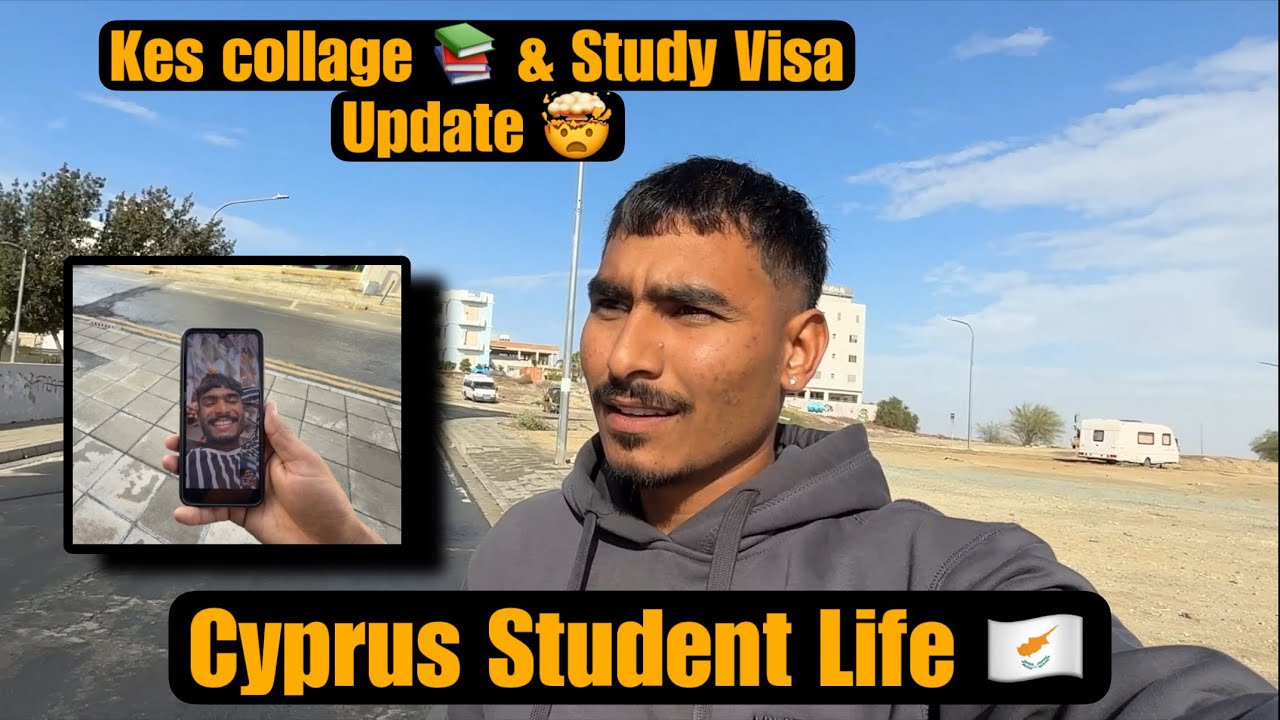 Kes collage📚& Study Visa Update 🤯|| Cyprus student Life🇨🇾|| #cyprus #studyincyprus #vlog