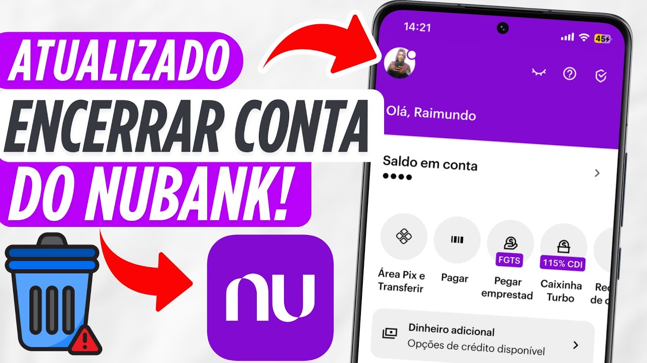 COMO CANCELAR CONTA NUBANK? APRENDA EXCLUIR CONTA NUBANK