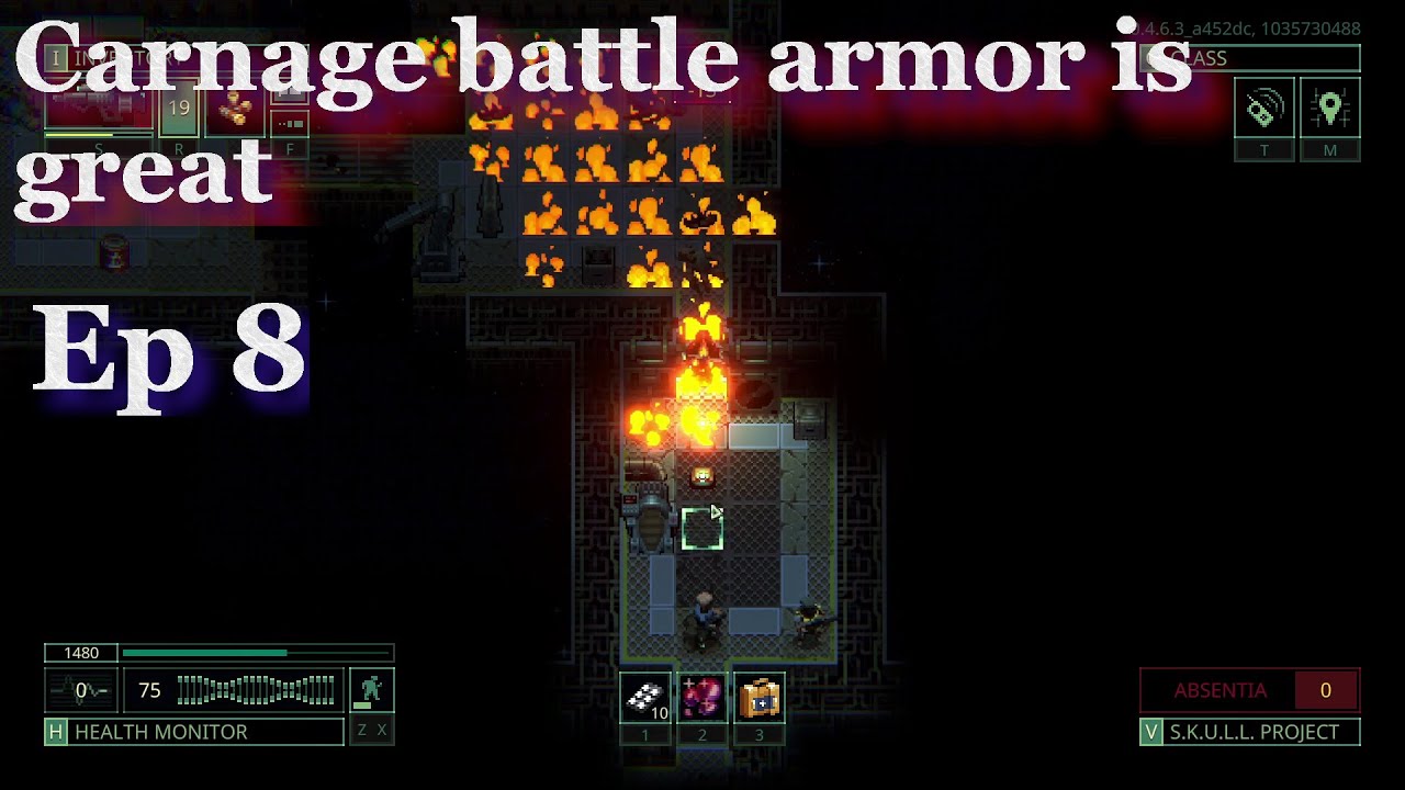 QuasiMorph - Lets Play Ep 8 -Crafting energy ammo on missions - Carnage endgame set -Died to a demon