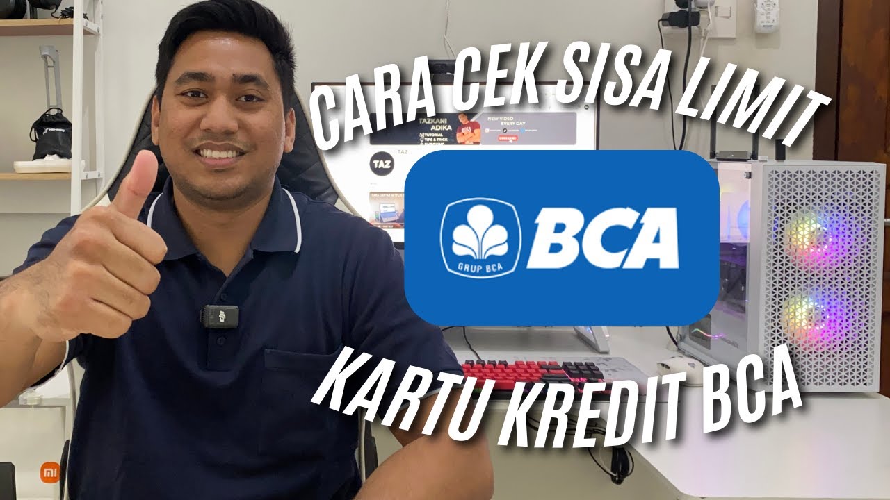 CARA CEK SISA LIMIT KARTU KREDIT BCA | CARA MELIHAT SISA LIMIT KARTU KREDIT BCA