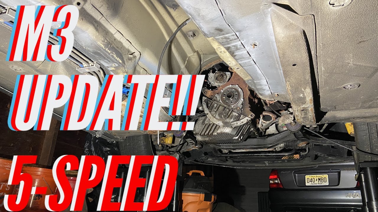 Automatic Trans removal HEAVY! BMW E36 M3 5 Speed swap