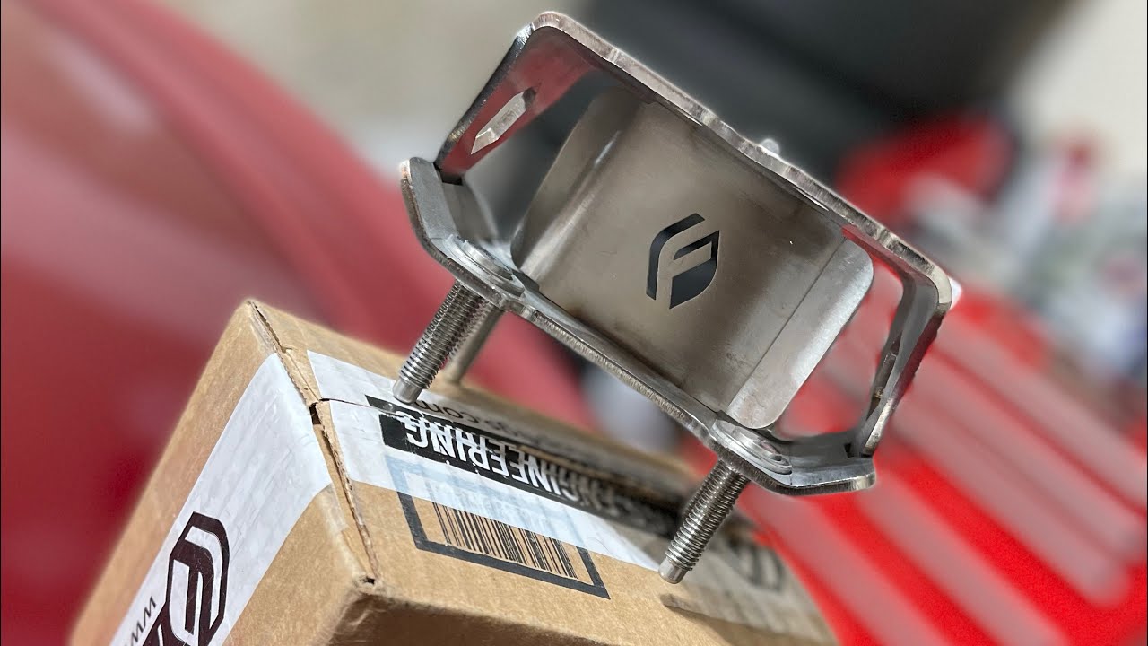 FIGS Solid Transmission Mount Install DIY & Driving Impression | Lexus IS F V8 Track Car