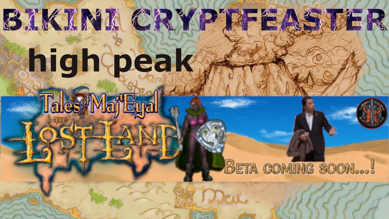 Tales of Maj'Eyal. bikini cryptfeaster cornac bulwark. high peak