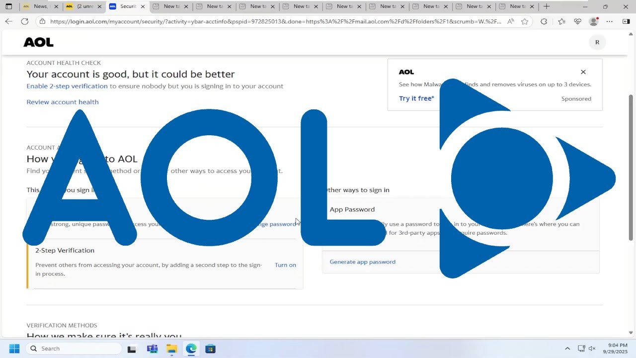 How To Change Password on AOL Mail [Guide]