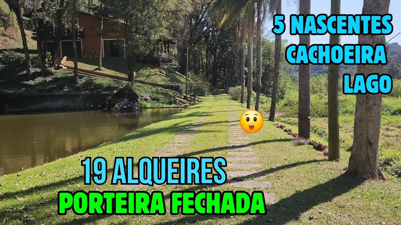 SITIO PORTEIRA FECHADA COM 5  NASCENTES E CACHOEIRA 1.490,000 PIEDADE SP