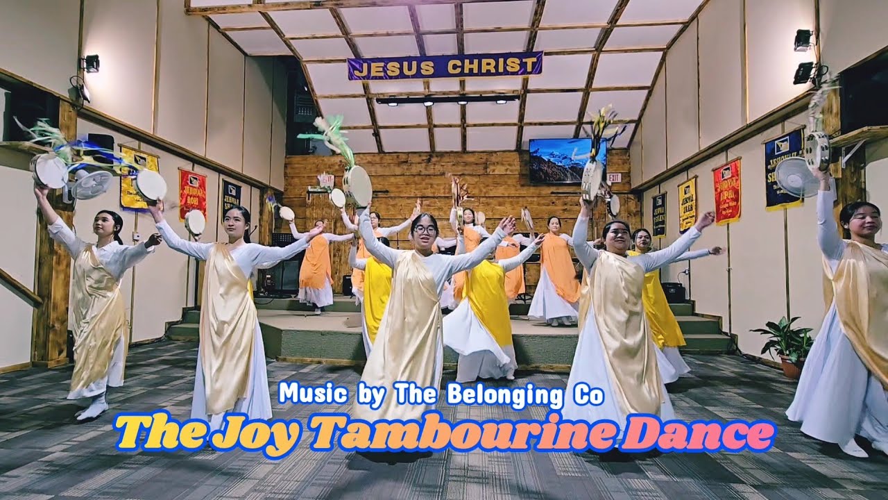 The Joy Tambourine Dance | Music by The Belonging Co #dance 