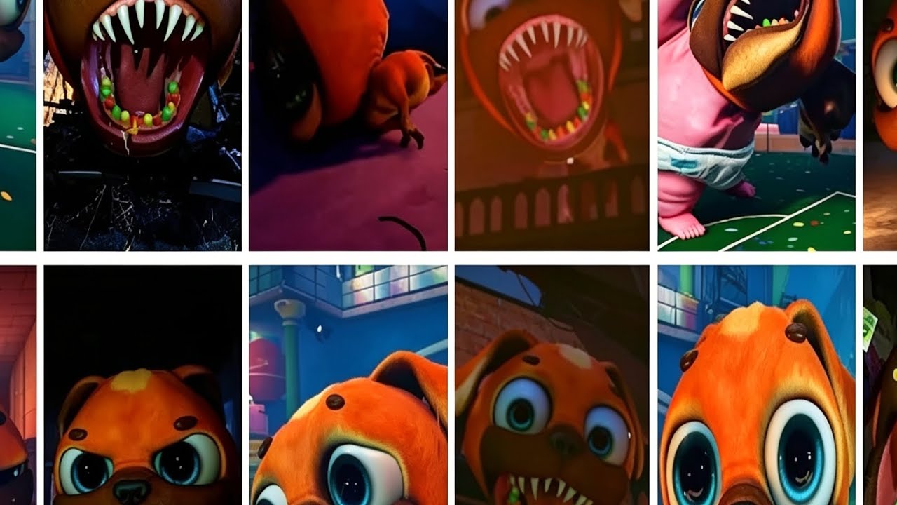 Dog Chompy Chasey - All Scenes and Screamers (Dark Pals: The 1st Floor)