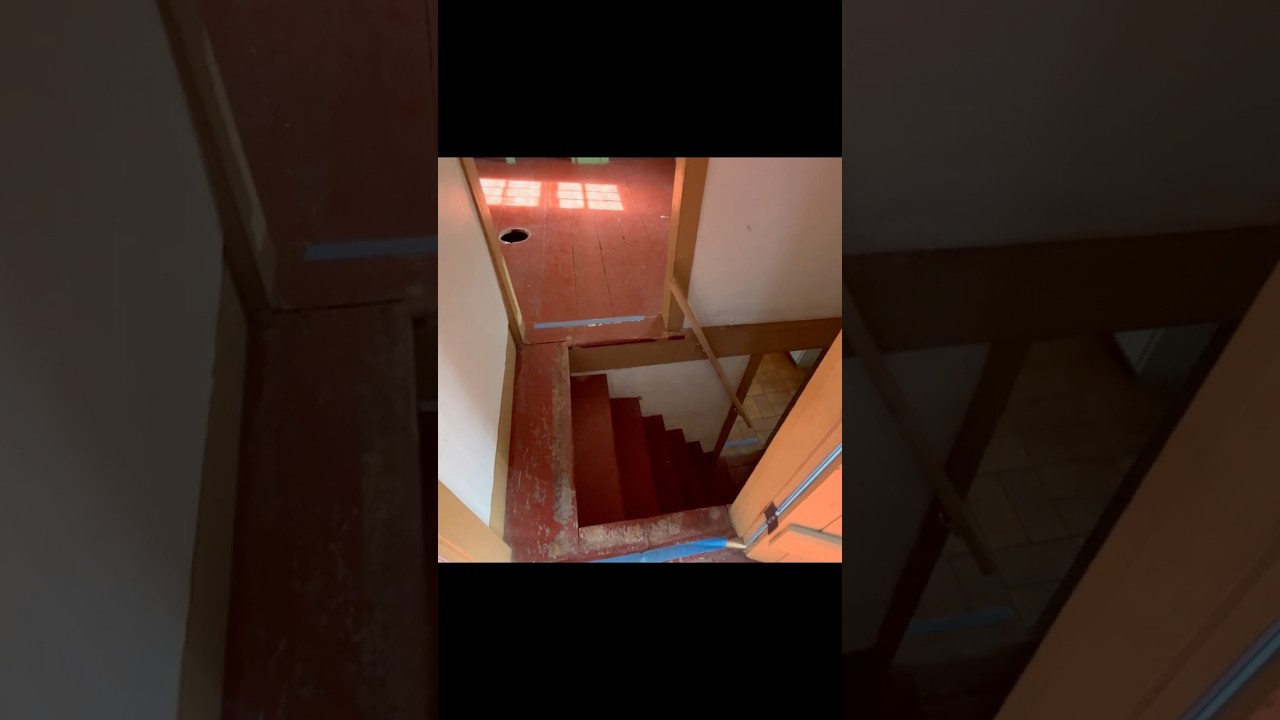 Real Estate Adventures: Odd Staircases and Mysterious Cupboards in an 1800s Home!