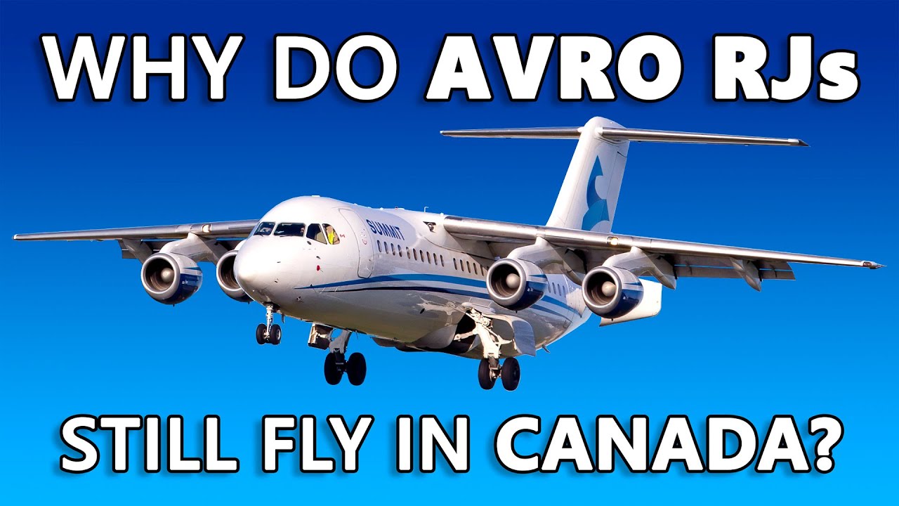 Почему самолеты Avro RJ все еще летают в Канаде?