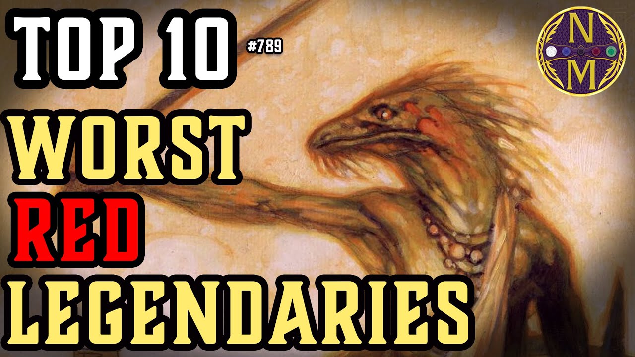 ТОП-10 MTG: Эти легендарные существа УЖАСНЫ! | Magic: the Gathering