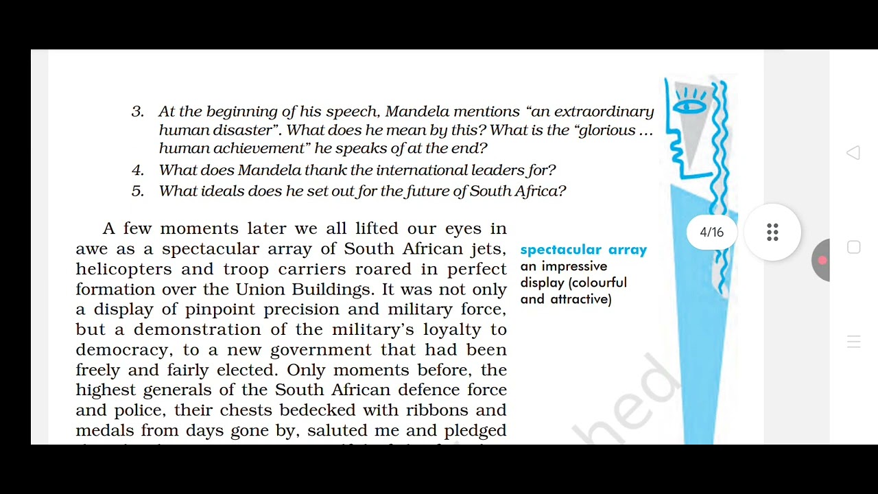 Class 10th chapter Nelson Mandela long Walk to freedom full chapter explanation