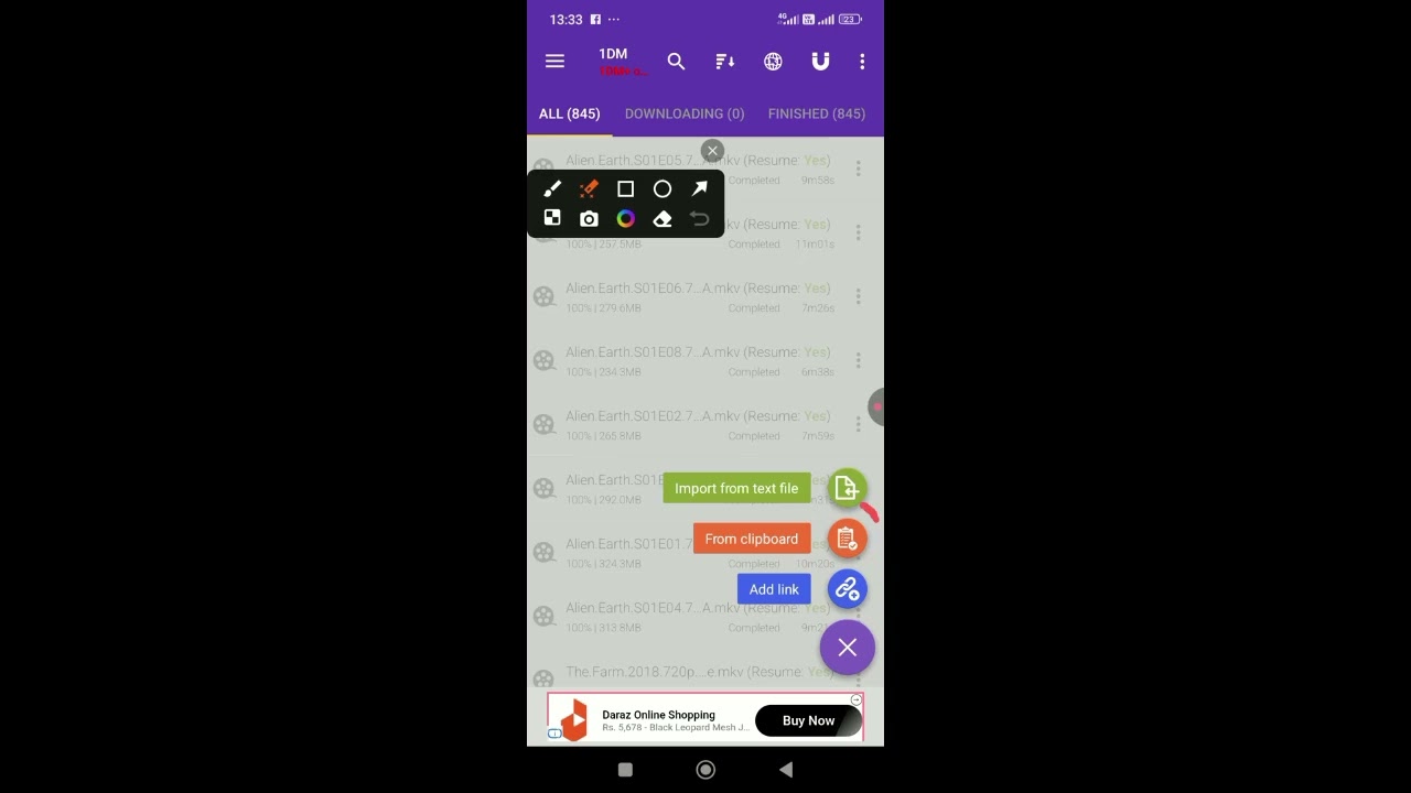 How to Batch Download with 1DM