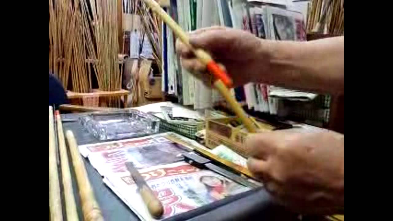 スミイカ和竿作り【竹ぞう】志村坂上／2012