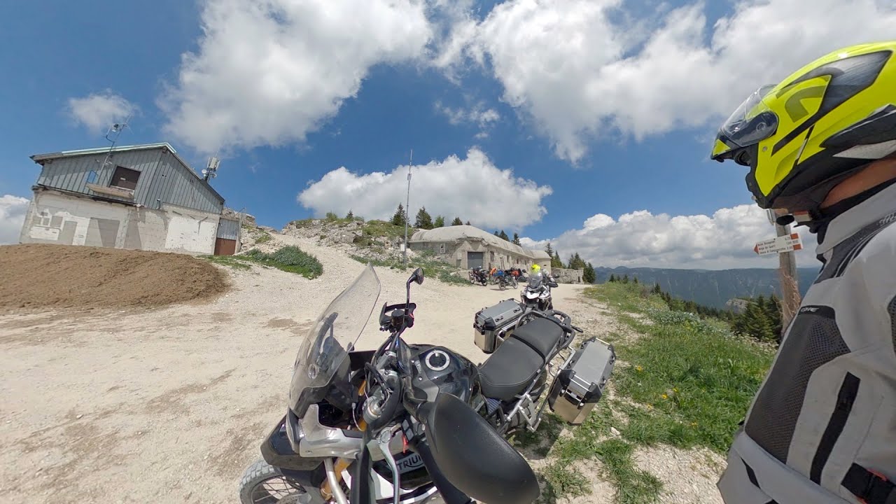 Schotterstraße Monte Verena Italien Venetien mit dem Motorrad | Offroad