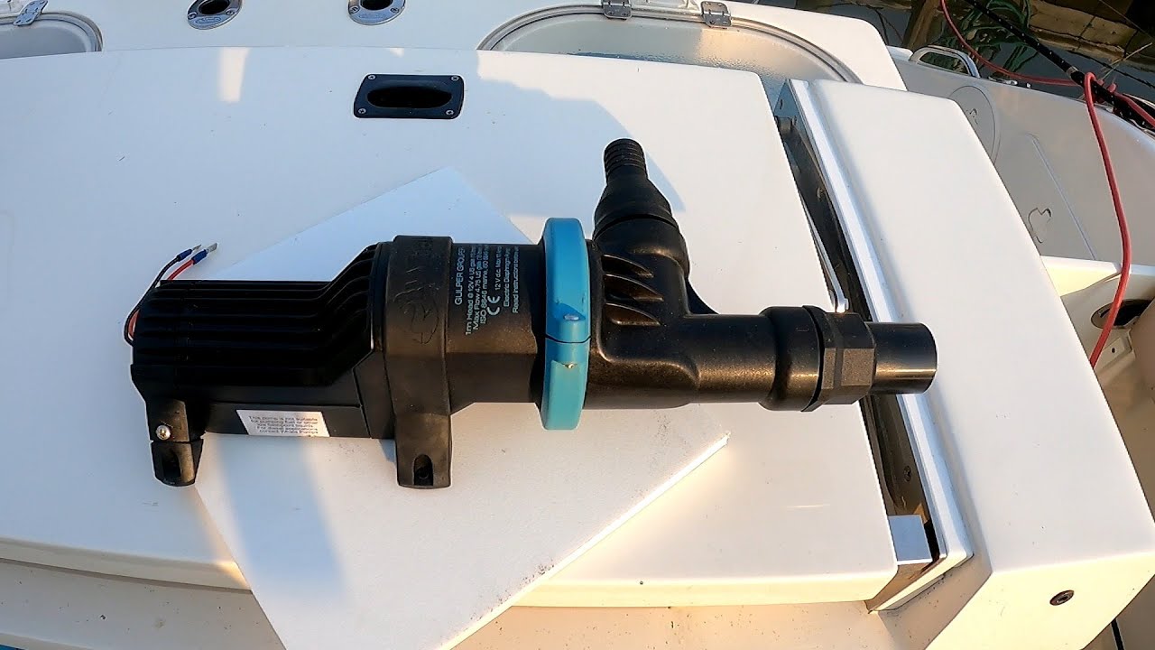 Replacing your macerator fish box pump with a Whale Gulper Grouper Mk3 diaphragm pump