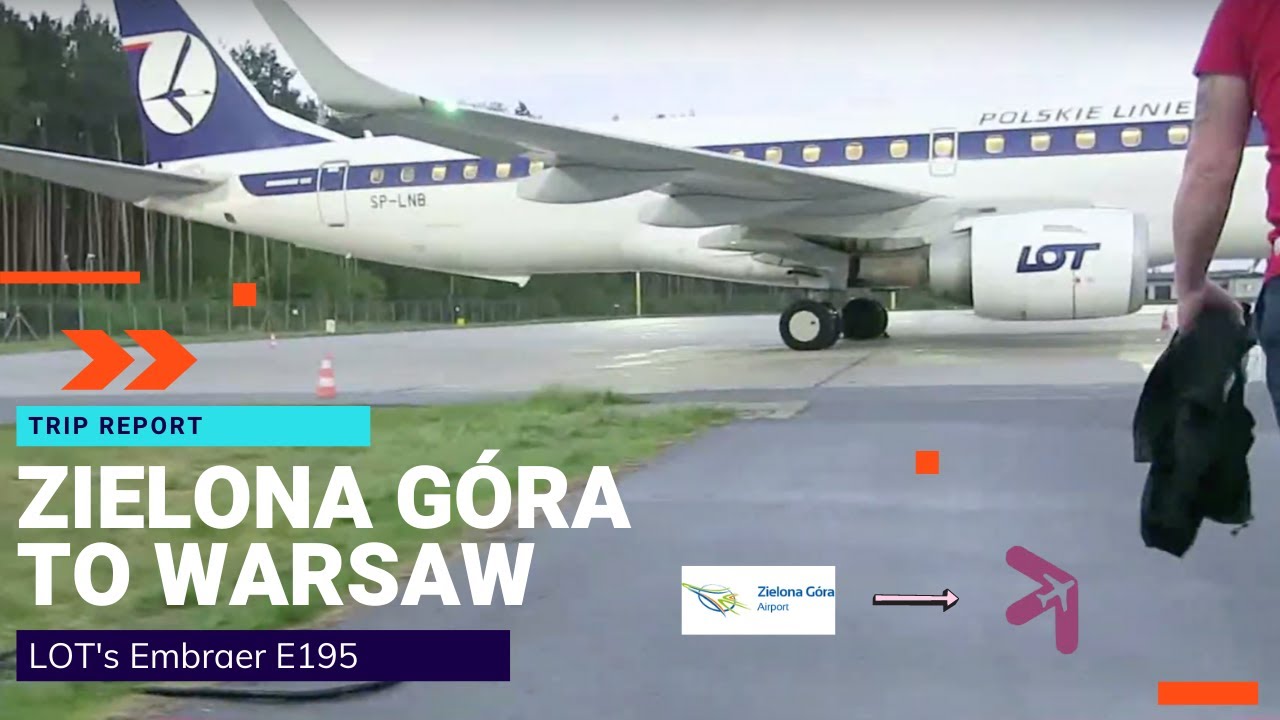 Trip Report | LOT Polish Airlines | Zielona Góra-Warsaw | Embraer E195 | (ECONOMY)