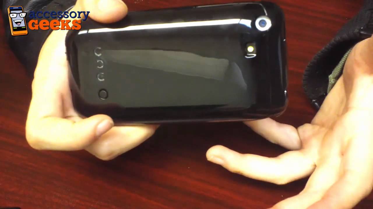 Apple iPhone 3GS Extended Battery and Glossy Case