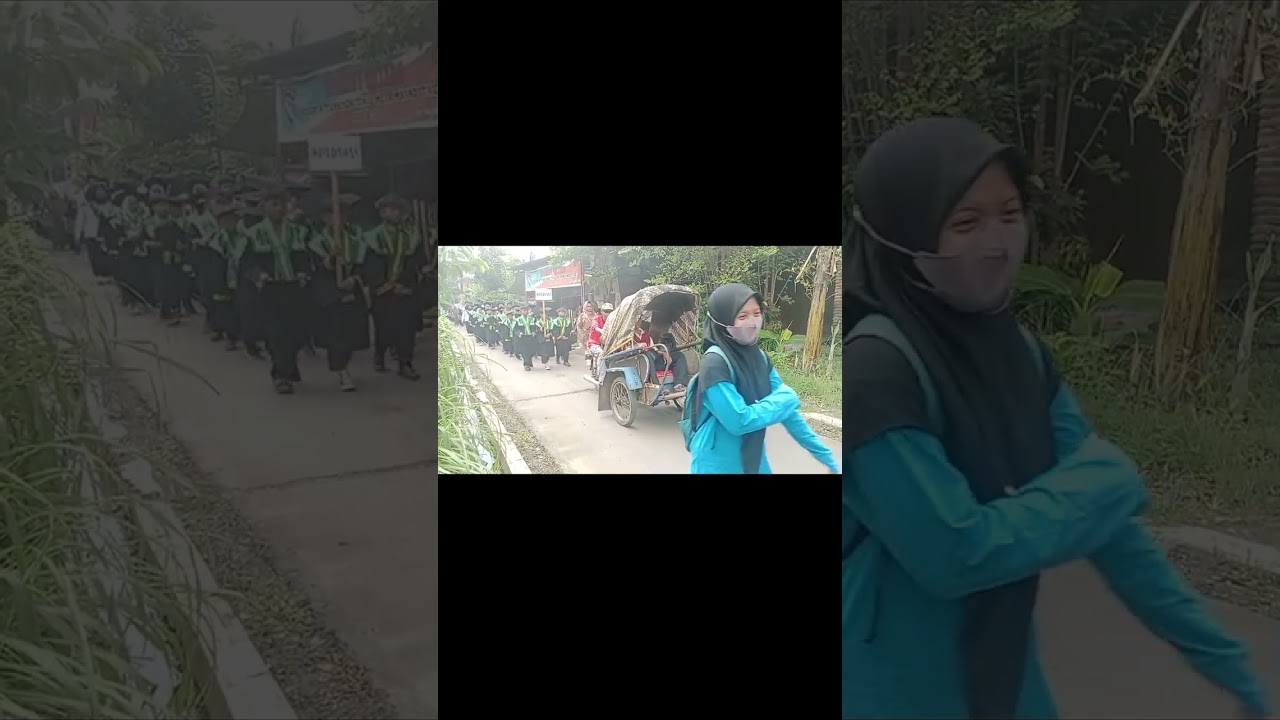 Drumband SDN Duwet tampil di acara akhirussanah TPQ madinsa miftahul hidayah, Februari 2026