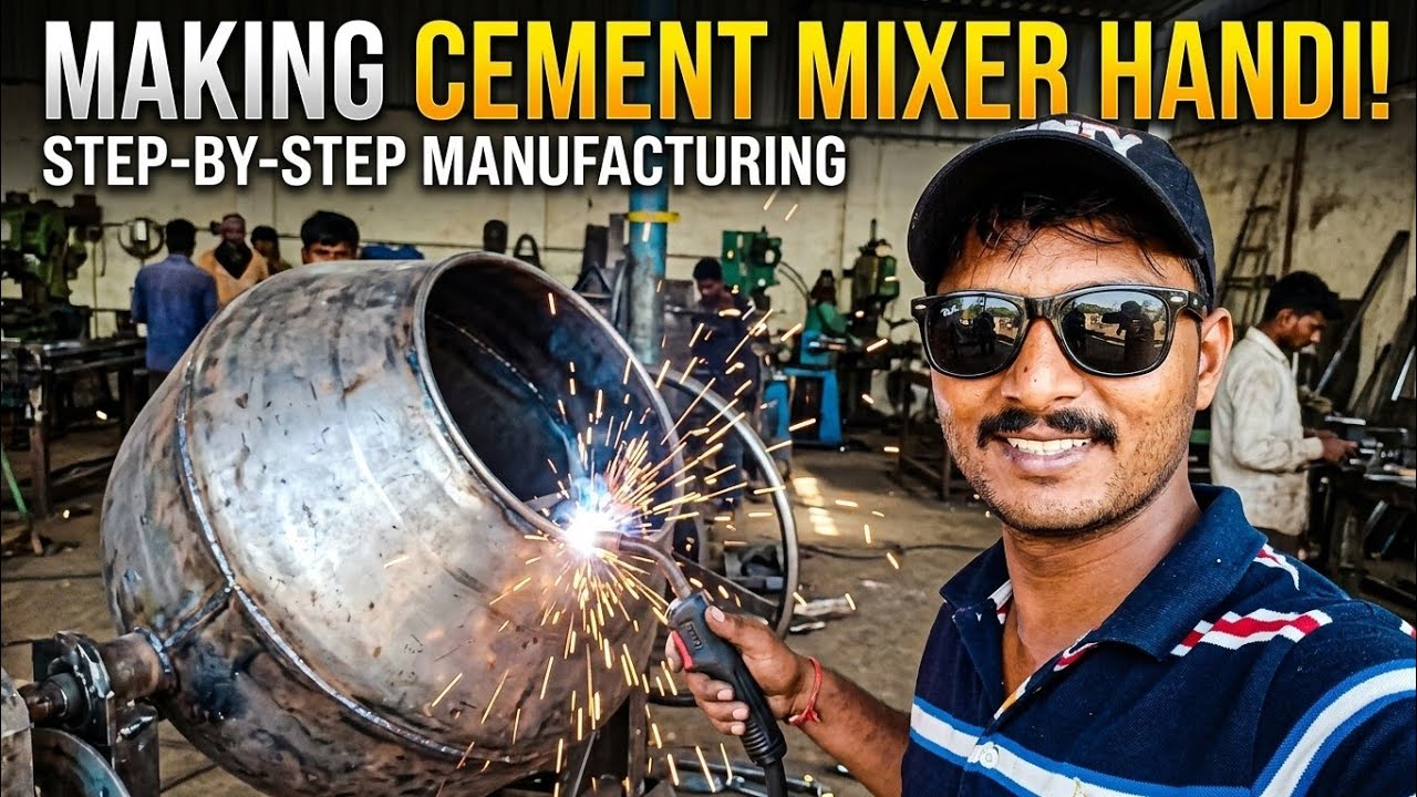 Mixing Drum Machine Drum Price in India ! Concrete Mixture Machine Drum @ManVSMachineHD