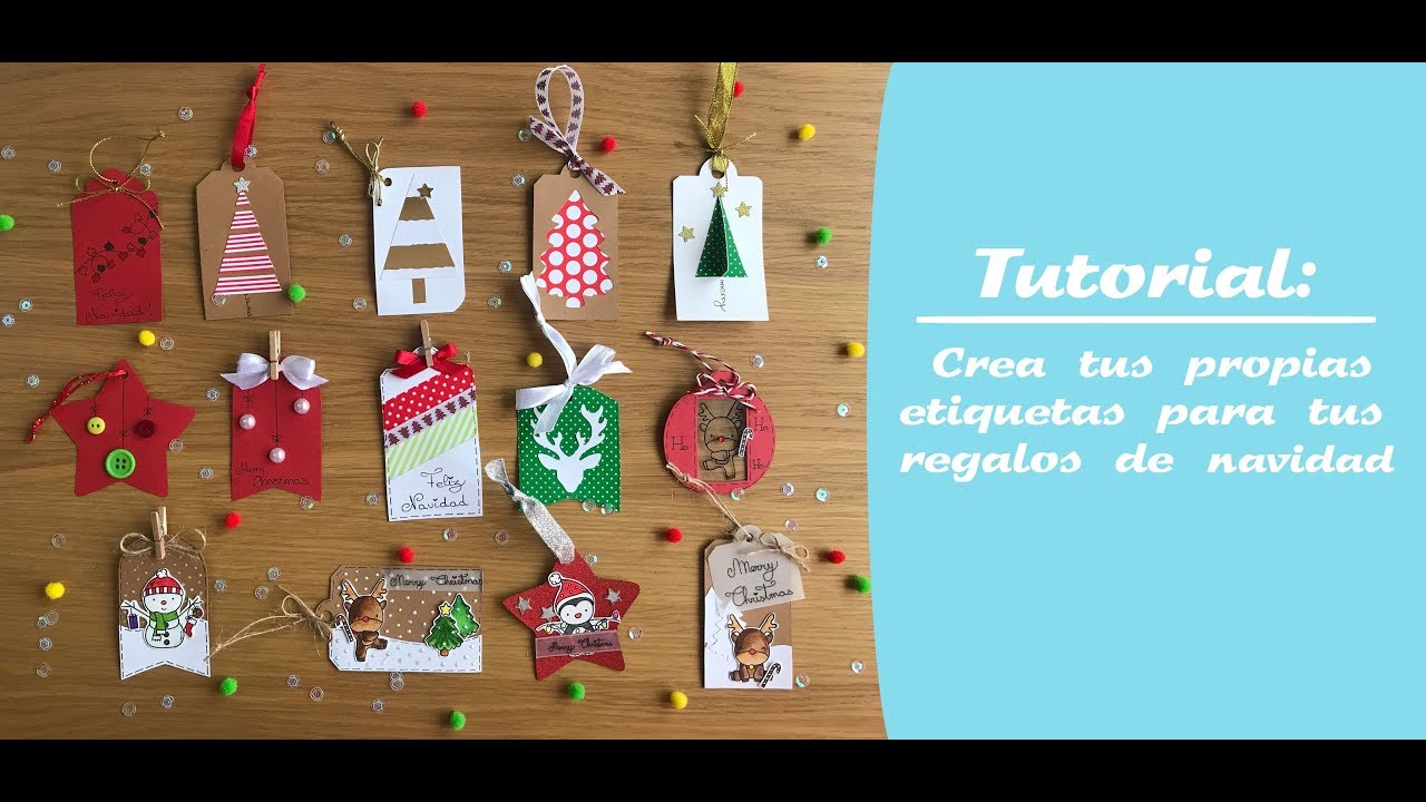 14 ideas para crear tus propias etiquetas para regalos