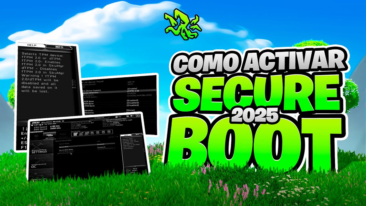 COMO ACTIVAR EL SECURE BOOT RÁPIDO Y SEGURO 🔐