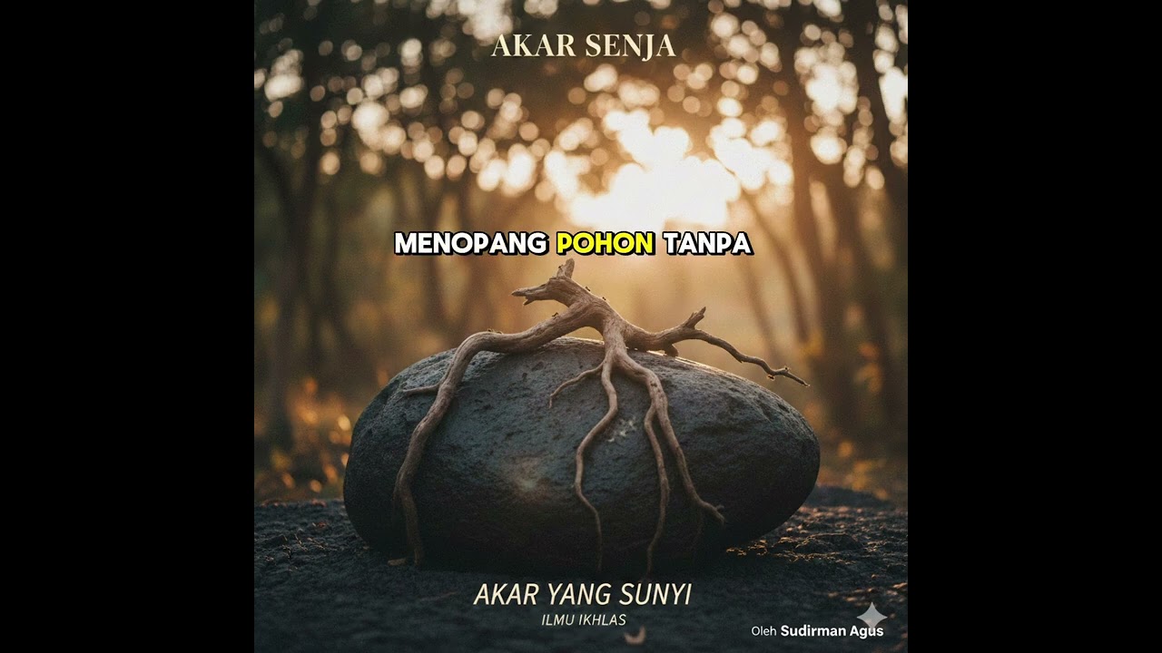 AKAR YANG SUNYI ( Ilmu Ikhlas ) - Sudirman Agus