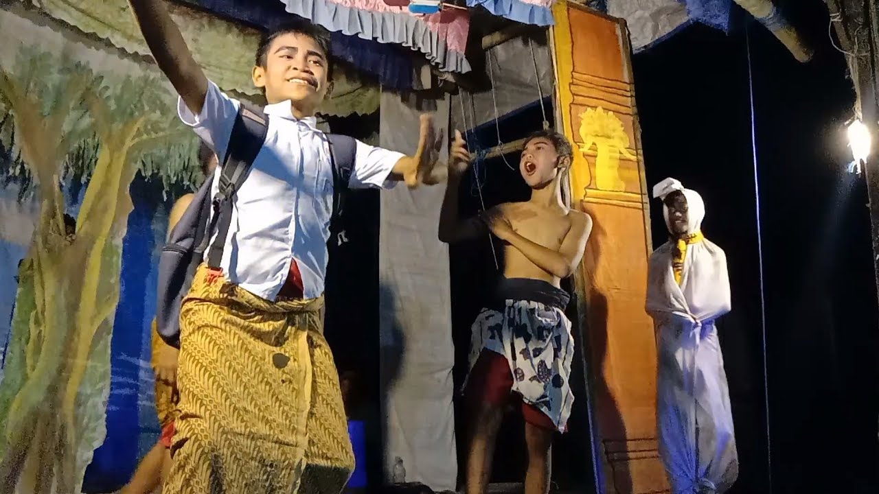 perang ketoprak Rama Budoyo ada pocong gokil lucu banget