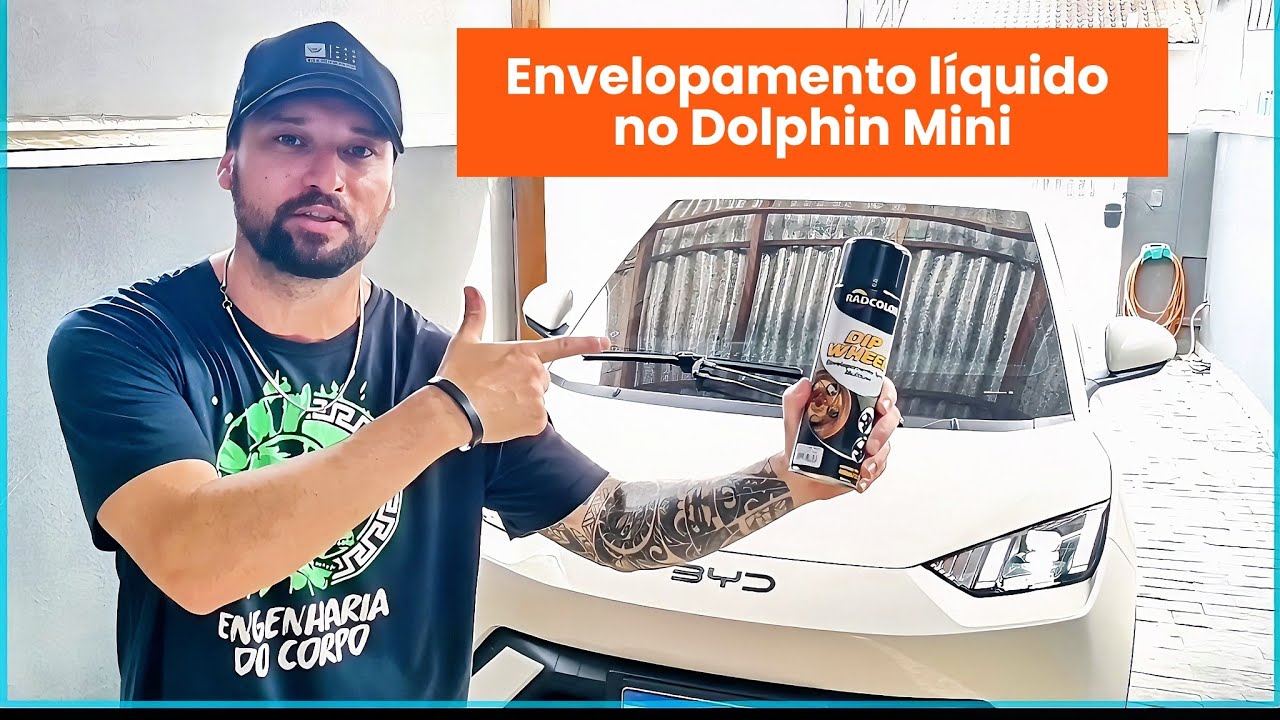 Fiz envelopamento líquido no meu Byd dolphin mini.