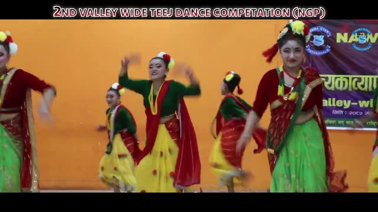 2nd Valley Wide Teej Dance Competition || N-9