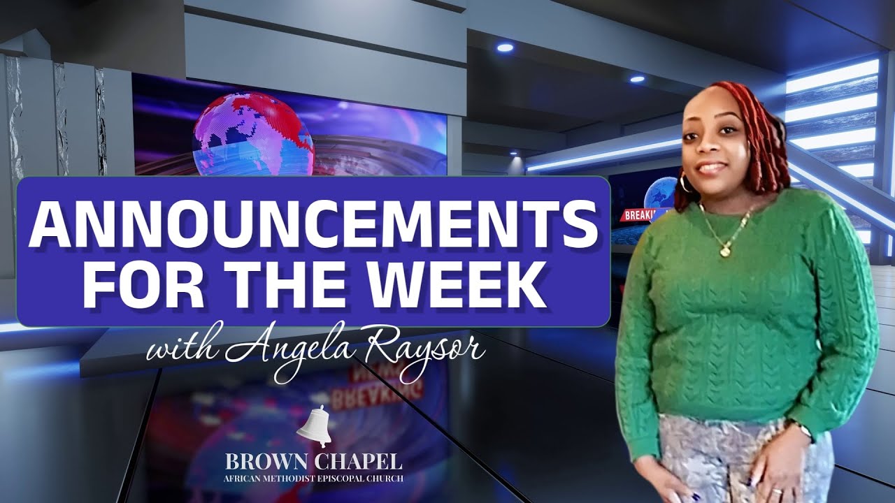 Announcements - Sunday, January 11, 2026