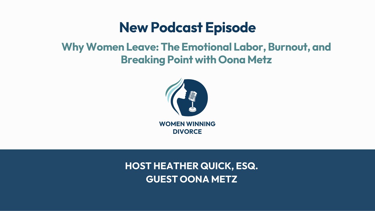 WWD #209 Why Women Leave: The Emotional Labor, Burnout, and Breaking Point with Oona Metz