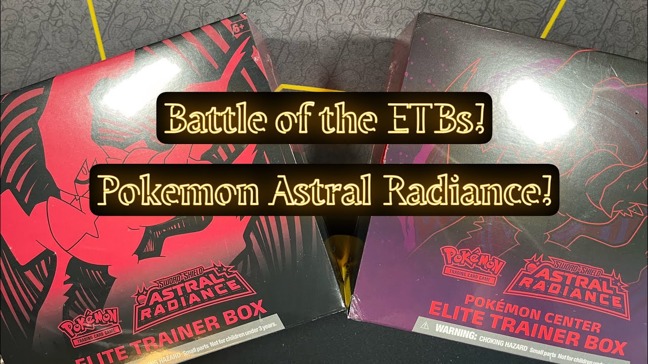 Battle of the ETBs! Pokemon Astral Radiance Opening