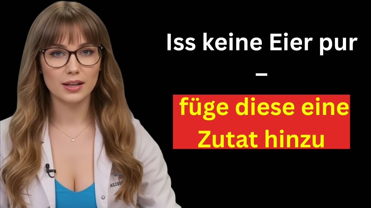 Iss Eier nach 60 nicht mehr pur! Füge DIESE eine Zutat hinzu für maximales Testosteron